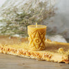 Pure Beeswax Kaleidoscope Pillar Candle