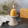 Pure Beeswax Bee Skep Candles