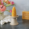 Pure Beeswax Spruce Cone Candles