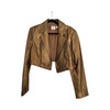 Cropped Leather Jacket
