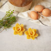 Pure Beeswax Daffodil Floating Candles