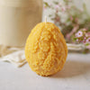 Pure Beeswax Wildflower Egg Candles