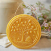 Bee Skep Beeswax Ornament