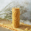 Fern Pillar Pure Beeswax Candles