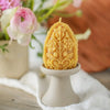 Pure Beeswax Heart Egg Candles