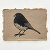 Junco Block Print