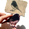 Junco Block Print