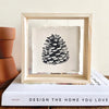 Pinecone Block Print