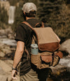 Campaign Waxed Canvas Backpack By Mission Mercantile Leather Goods - Heirloom Picks