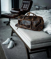 The “Hemingway” Buffalo Leather Duffle Bag - Heirloom Picks