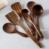 8 Pieces Thailand Teak Natural Wood Kitchen Set