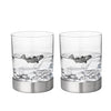 Fish Whiskey, Wine & Water Glasses - Set of 2