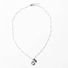 April Herkimer Diamond Birthstone Necklace