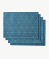 Emerson Diamond Jacquard Placemat - Set of 4