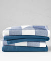 Jackson Plaid Waffle Weave Kitchen Towel - Set of 4