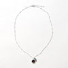 January Garnet Birthstone Necklace