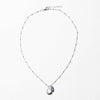 June Rainbow Moonstone Birthstone Necklace