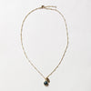 March Bloodstone Birthstone Necklace