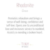 Rhodonite Worry Stone