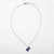 September Blue Sapphire Birthstone Necklace