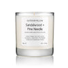 Sandalwood and Pine Needle Scented Candle