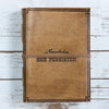 She Persisted Quote Leather Journal - 7x5