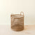 Open Weave Baskets with Handle, set of 3 - Storage Baskets