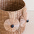 Owl 6" Seagrass Basket Planter